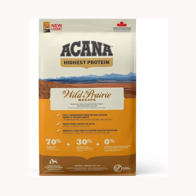 ACANA Regionals Wild Prairie Köpek Maması 11,4kg